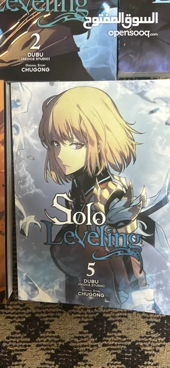 Solo leveling manga books chapter 1 to 5 English writing only all full in perfect shape