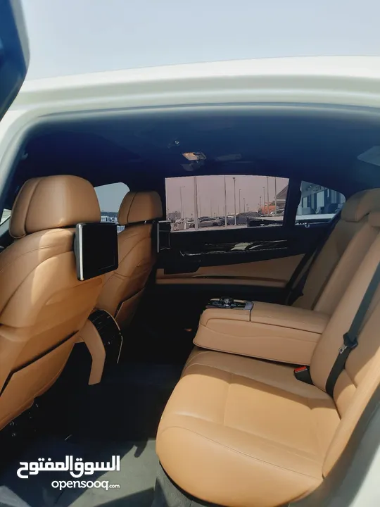 بي ام دبليو 740LI أبيض 2015 خليجي BMW 740LI White 2015 GCC