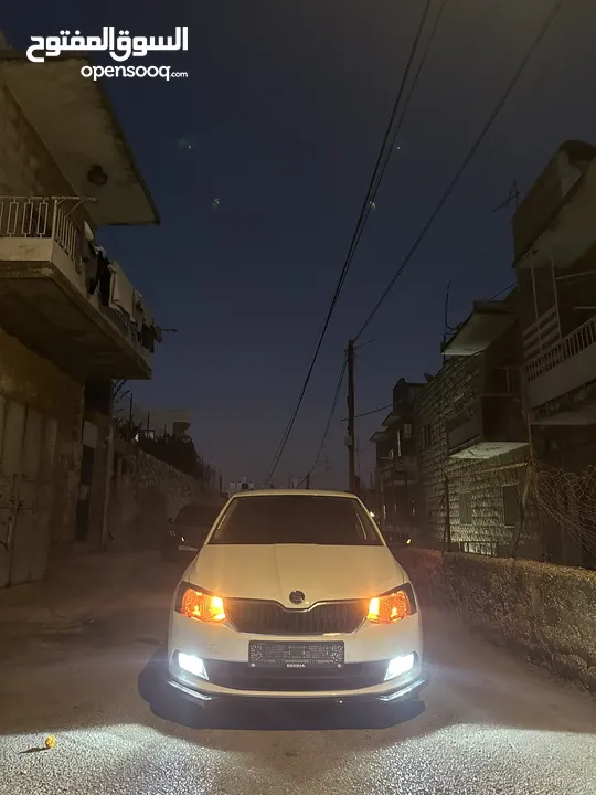 للبيع او البدل بالسعر الطبيعي سكودا فابيا جديده بالصلاة على النبي.