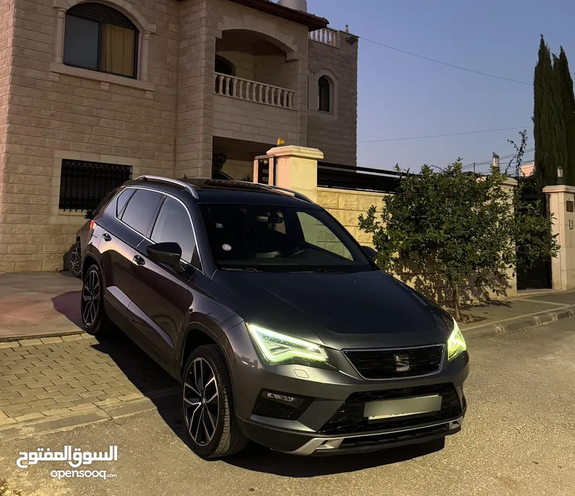 سيات اتيكا اكسيلانس - جير اوتوماتيك ماتور 1500 تيربو بنزين - موديل 2019 - كامل الاضافات