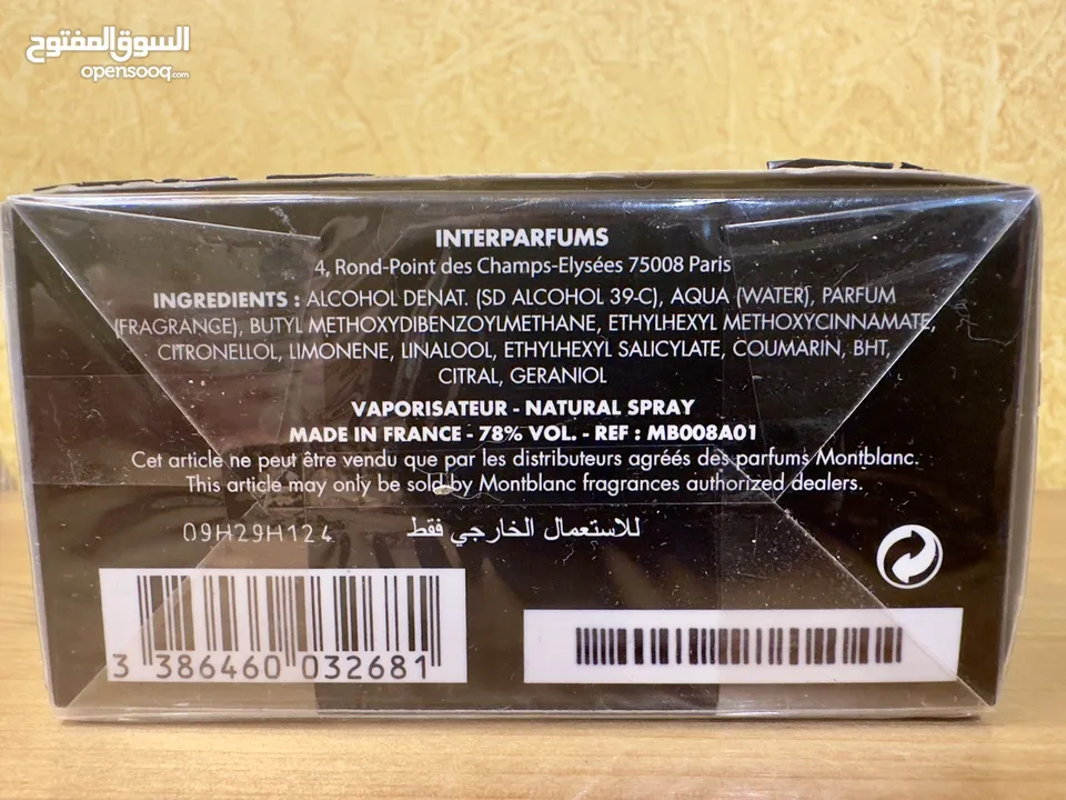 ( New ) Mont Blanc Legend Perfume