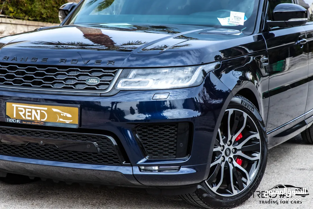 Range Rover sport 2021 hse  Plug in hybrid    السيارة وارد المانيا و مميزة جدا