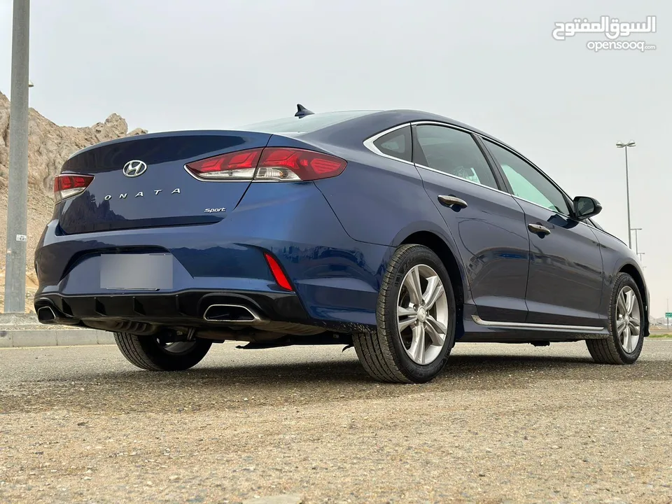 سوناتا 2019 sonata 2019 sport أمريكي نظيف جدآ ممشى قليل