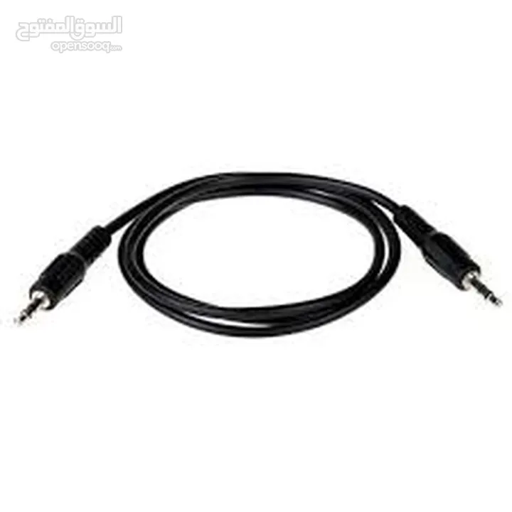 AUX- IN CABLE منفذ AUX كيبل   او اكس  1 متر