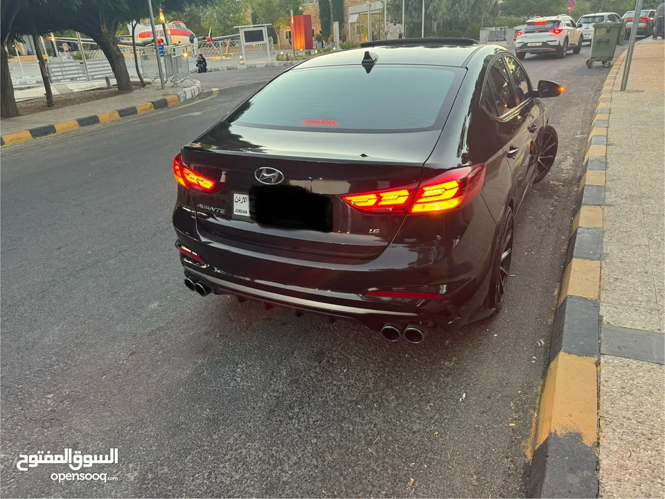 افانتي سبورت تيربو اصلي تنفس طبيعي فل كامل مميزة بحالة الوكالة مع قطع اصليه احتياط
