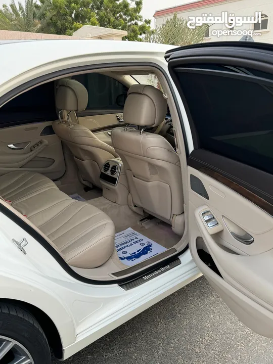 مرسيدس S 550 L 2015 ايرباقات الوكالة