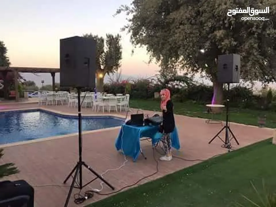 أجهزة صوتية للحفلات sound system بأشراف لاعبات الديجي المحترفات (أجعلي يومك مميز معنا)