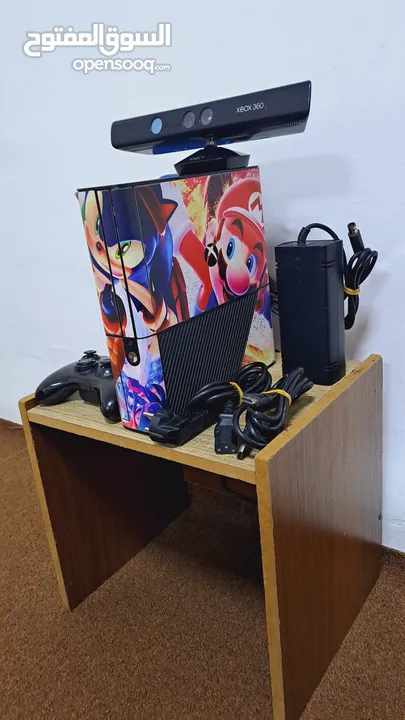 للبيع جهاز العاب xbox 360 معدل Gtag مع كاميرا و سعة تخزين 250 جيغا مع مجموعة كبيرة من الالعاب الفخمة