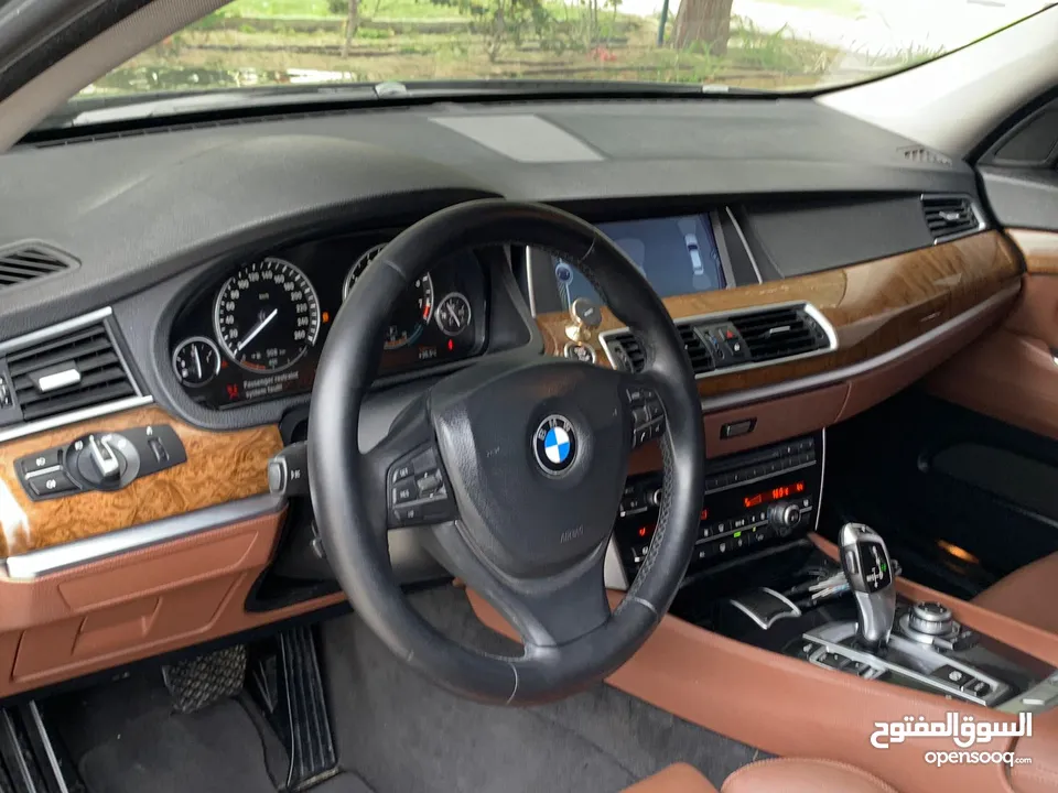 الممشى فق 85000 km BMW 535I GT خليجي موديل 2011