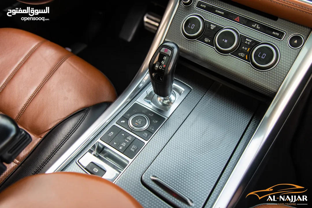Range Rover Sport Supercharge 2014  السيارة وارد الشركة