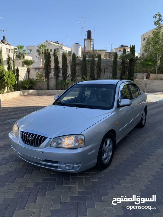 هونداي أفانتي 2006 اوتومات افحص وين بدك ترخيص تامين سنه  سيارة بحالة شركة