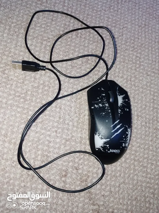 ماوس Jedel RGB مستعمل بحاله جيده