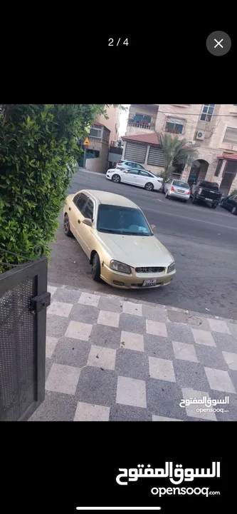 هونداي فيرنا بحالة الوكاله