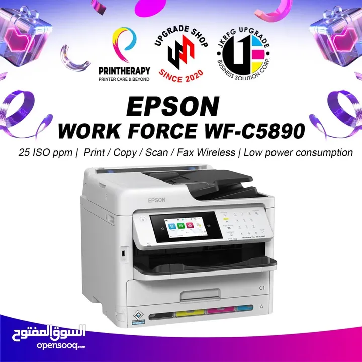 طابعات ابسون WF-5890 جديدددددد