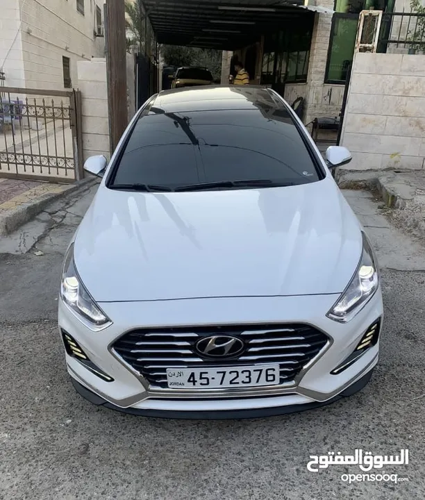 Hyundai sonata 2019 للبيع فحص كامل فل كامل ممشى قليل جداً بسعر مغري