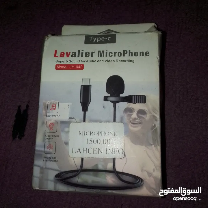 مايك Lavaliere Micro Phone