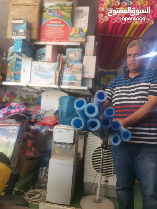 مواسير فوم لحماية الاعمدة طول مترين ونص.