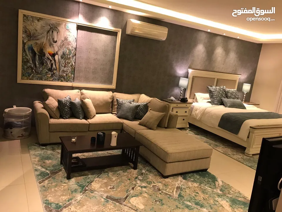 شقه مفروشه للإيجار في خلدا - ref: 14615