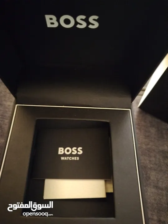 ساعة boss اصلية مستعملة