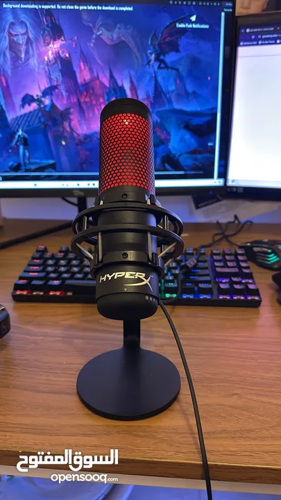 Microphone HyperX Quadcast S