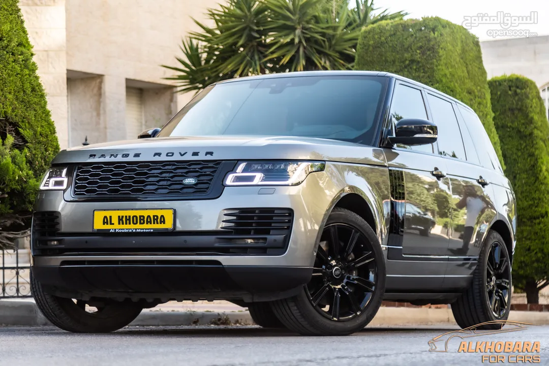Range Rover Vogue 2019 Autobiography Black package   السيارة وارد الماني و بحالة ممتازة جدا