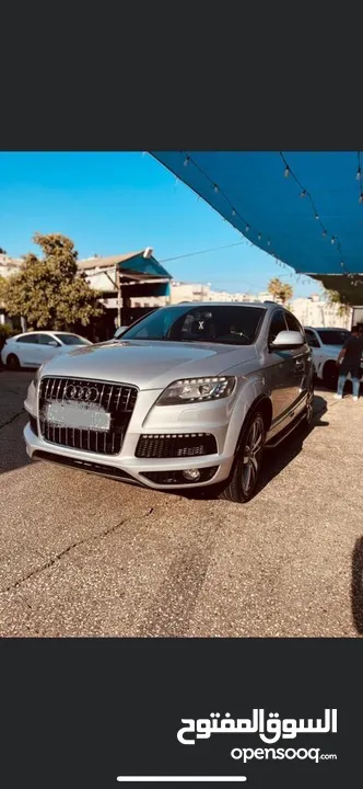 انضف اودي Q7 من جيلها بالبلاد بس 125,000 شيكل ماتور 3000 ديزل تيربو محافظ عليها