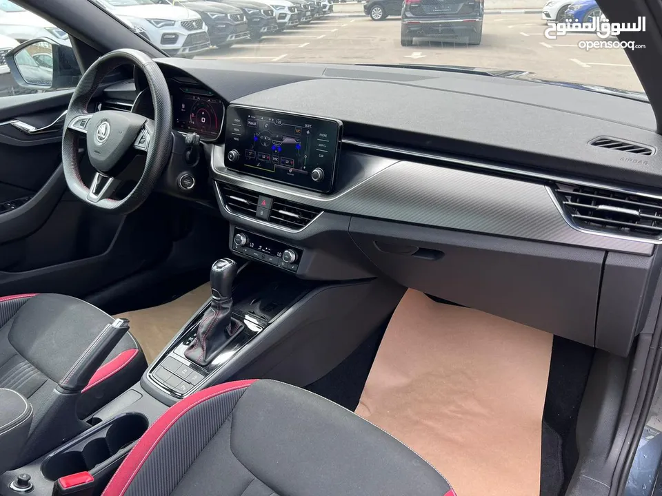 سكودا كاميك Monte carlo ترخيص 2020 محرك 1500 بنزين جير أوتوماتيك 150 حصان لون بترولي