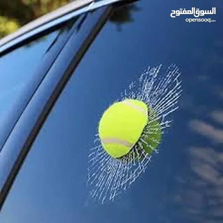 منظر لاصق قوي ضد الماء تمويه خداع طابة كسر زجاح السياره او واجهة المحل او الشباك
