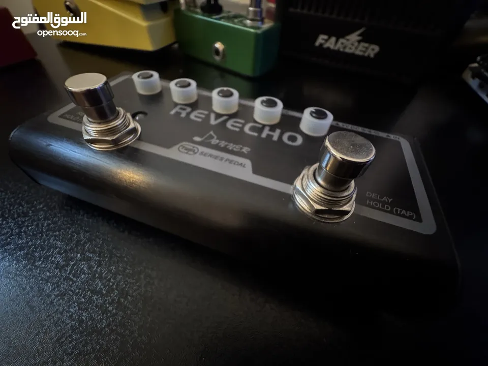 بدل كيتار من دوتر ريفيرب و ايكو   Guitar pedal donner revecho