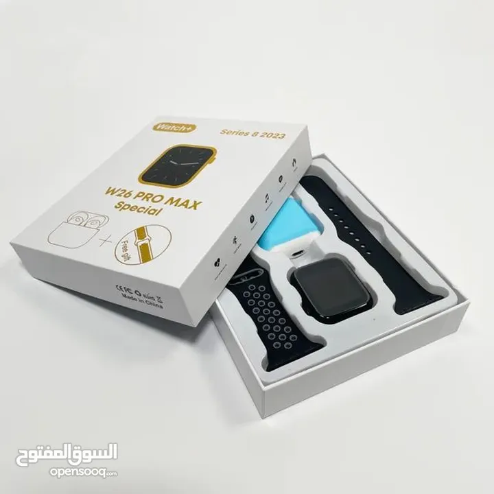 ساعة 8 Series مع ايربود W26