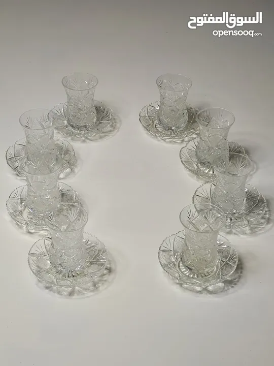 Crystal Egermann كريستال تشيكي ماركة   مزينة بطبقة سميكة من ماء الذهب Egermann