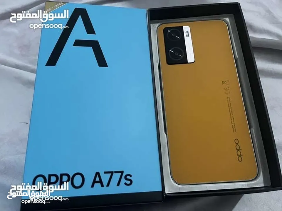 استعمال خفيف ولا نقره oppo A77s بحالة الوكالة بسعر مغري جدا