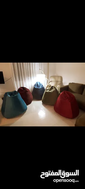 بف beanbags في بيتنا و لكل مكان