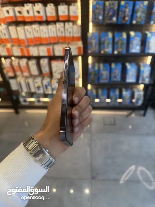 IPHONE 14 PRO MAX (512GB) USED LIKE NEW / ايفون 14 برو ماكس 512 جيجا مستعمل بحاله الجديد كفاله سنتين