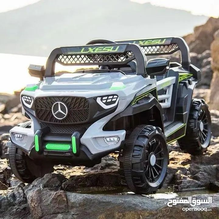 الآن من island toys سيارة الأطفال الكهربائية المميزة  من مرسيدس - شبيهة بسيارة Mercedes Benz G63
