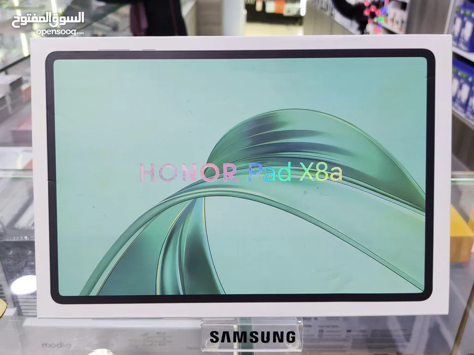 تاب حديث قوي جديد بلكرتونه HONOR X8a جيجا 128 رام 8 رام متوفر توصيل
