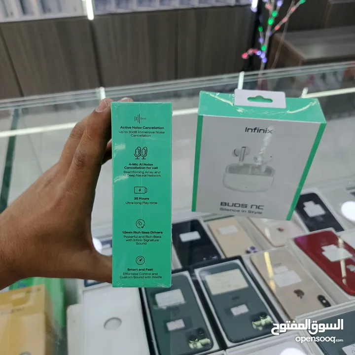 سمعات انفنكس الاصليه BUDS nc  افضل نوعيه مع كفاله