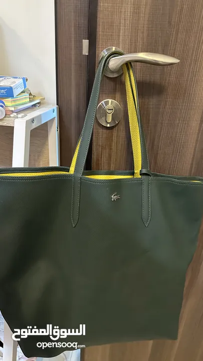Lacoste tote bag large