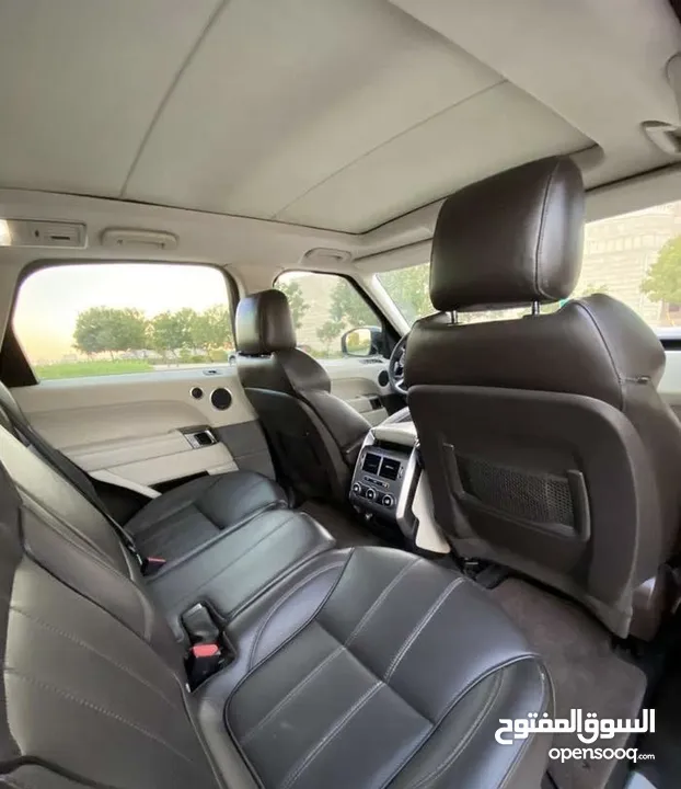 Rang rover sport 2014  رنج روفر سبورت فئه اولى 2014 عداد 222 الف كم  صبغ الوكاله بدون حادث