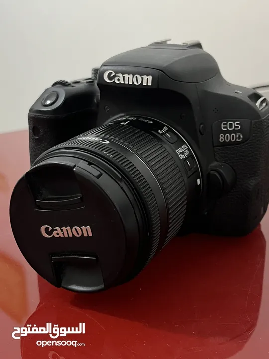 كاميرا Canon كانون 800d  مستعملة بحالة ممتازة