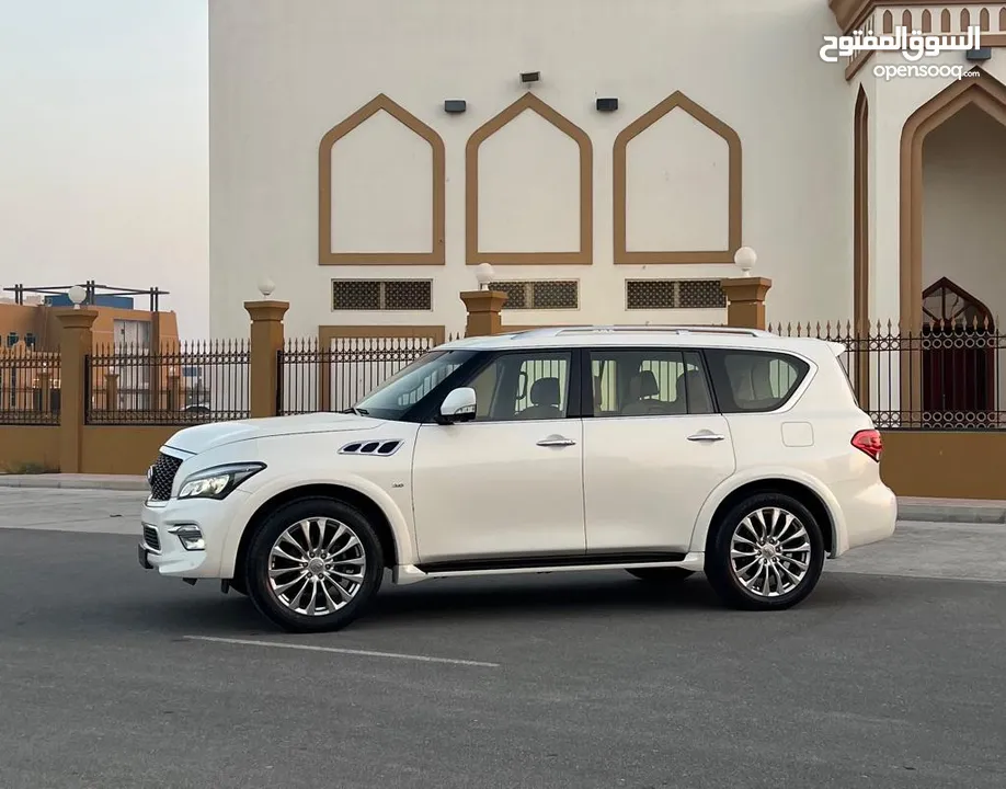 للبيع نفنتي qx80 موديل 2017 مالك اول