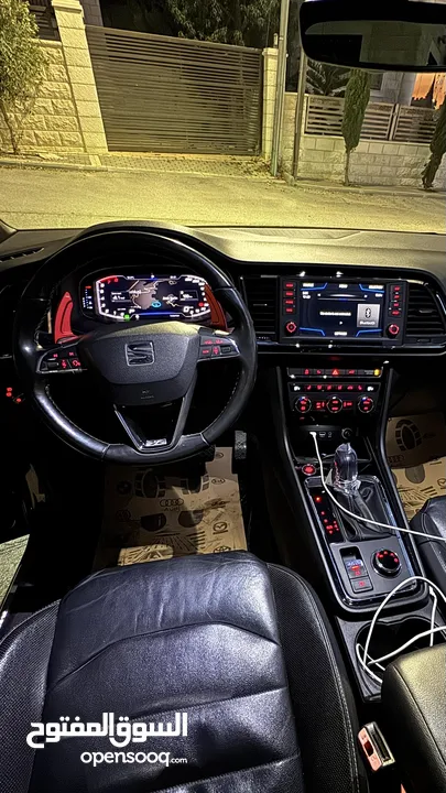 سيات اتيكا اكسيلانس - جير اوتوماتيك ماتور 1500 تيربو بنزين - موديل 2019 - كامل الاضافات