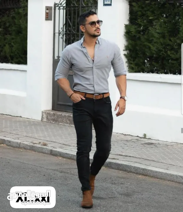 طقم رجالي أنيق عرض لاسبوع