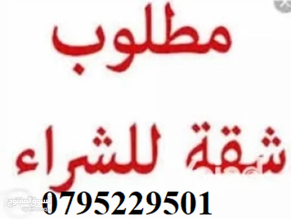 مطلوب للشراء العاجل والفوري من المالك مباشرة شقة في شمال عمان لايزيد عمر البناء عن عشر سنوات