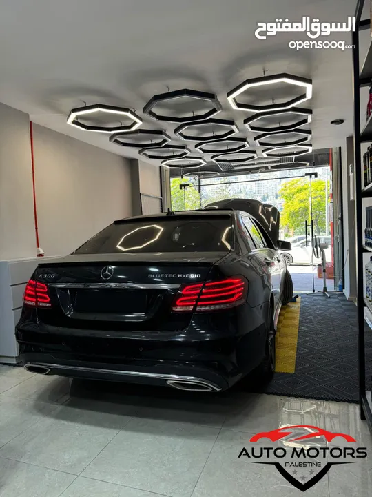 مرسيدس E300 AMG مع إمكانية البدل