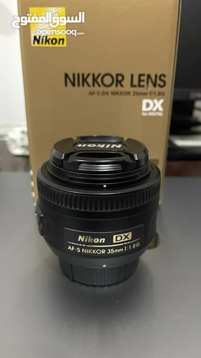 Nikon 35mm 1.8 G DX used in a good condition