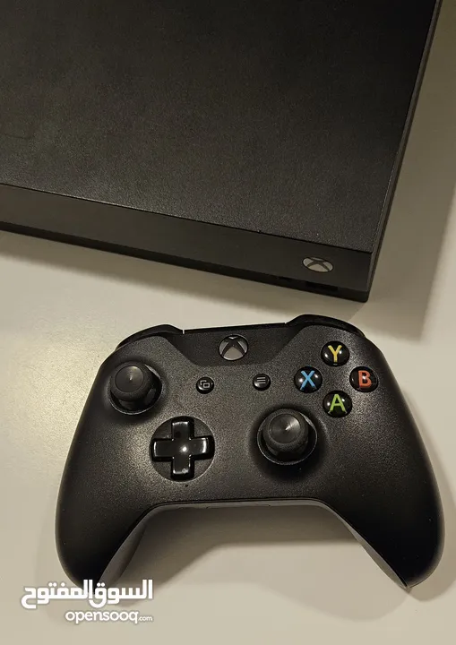 Xbox one x lightly used