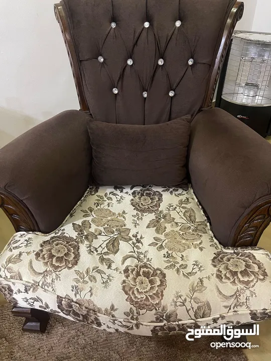 طقم كنب خشب زان