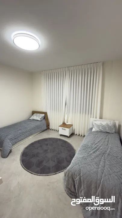 شقة ملوكية مفروشة للإيجار دقيقتين مشي للمنارة ووسط البلد