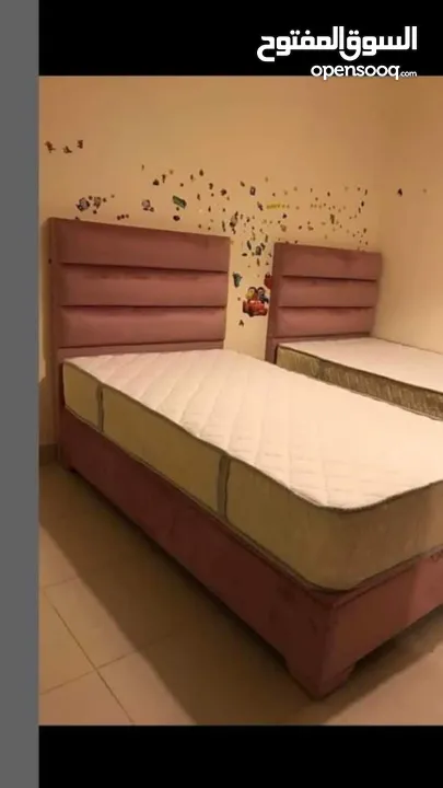 تخوت مفرد شباب قياس 190×90 كفاله 5سنوات سنوات خشب لامنيت 18م بدون فرشه